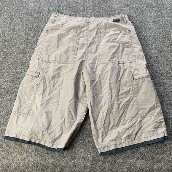 VTG Levi’s SilverTab Womens Cargo Shorts Gray Outdoor Hiking Size 18 (30” Waist) - Picture 2 of 16